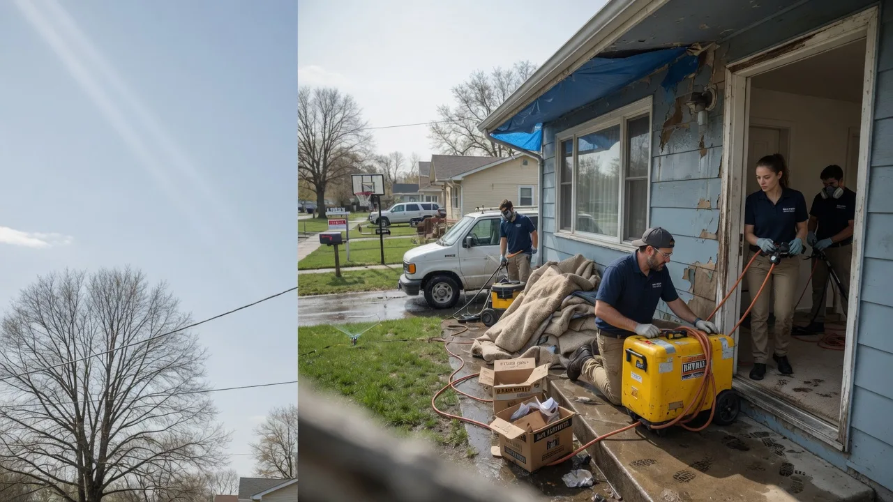 Basement Flood Cleanup in Wright, KS near me
